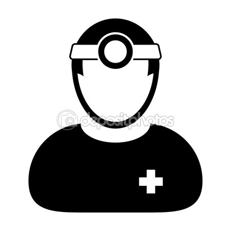 Doctor icon medical consultation male physician Vector Image