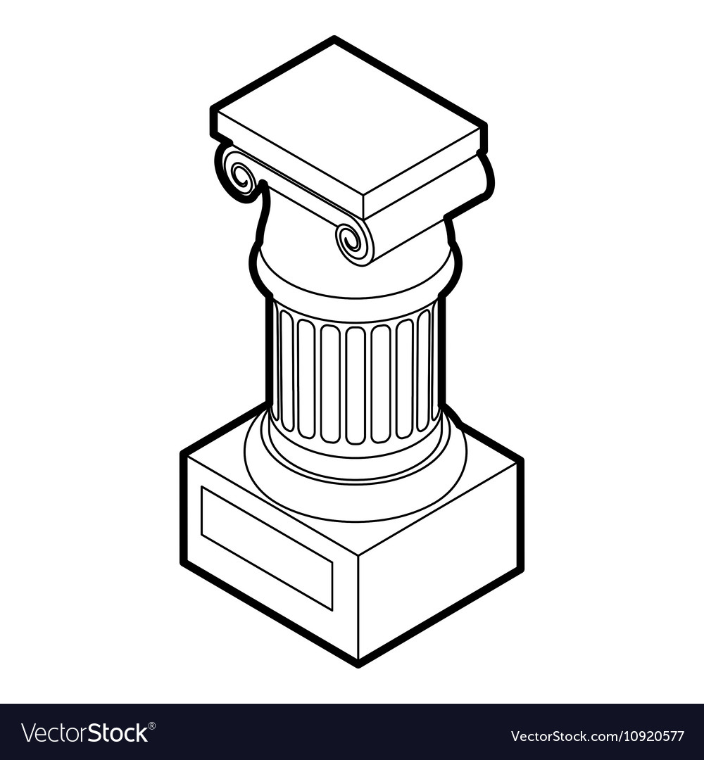 Column, greek, pillar icon | Icon search engine