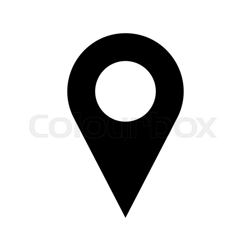 Vector Pinpoint Icon Isolated On Vector  Photo | Bigstock