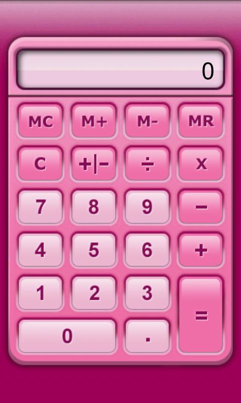 Pink Calculator Icon 59340 Free Icons Library