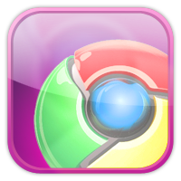Pink chrome icon - Free pink browser icons