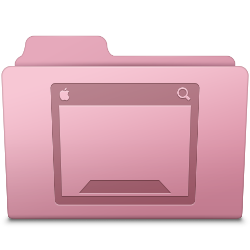 Folder Pink Icon - Perfect Fantasy Icons 