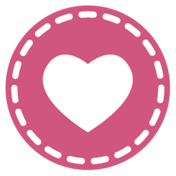 Deep pink hearts icon - Free deep pink gamble icons