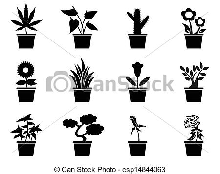 Green Plant Icon Clip Art at  - vector clip art online 
