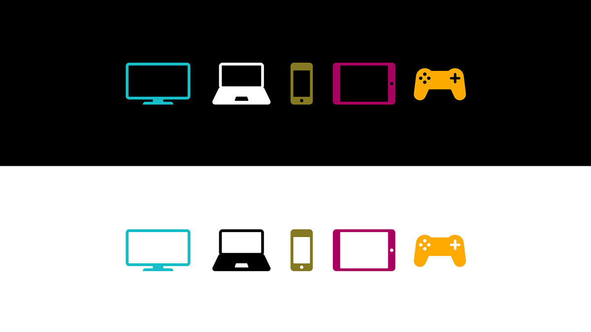 Web platform icons collection Vector | Free Download