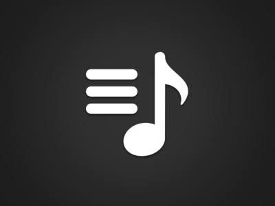 Music-playlist icons | Noun Project