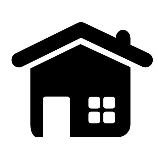 White home 5 icon - Free white home icons