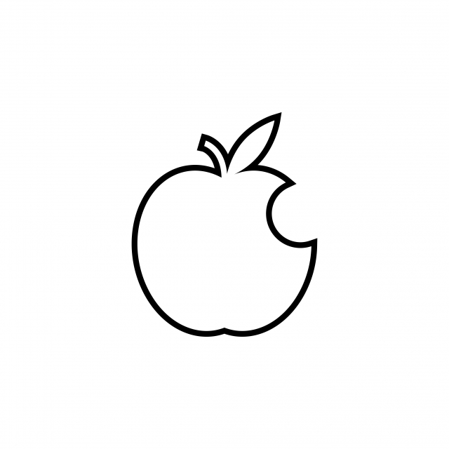 White,Fruit,Line art,Leaf,Plant,Apple,Line,Black-and-white,Clip art,Tree,Coloring book,Mcintosh,Graphics,Logo,Produce,Malus,Pear