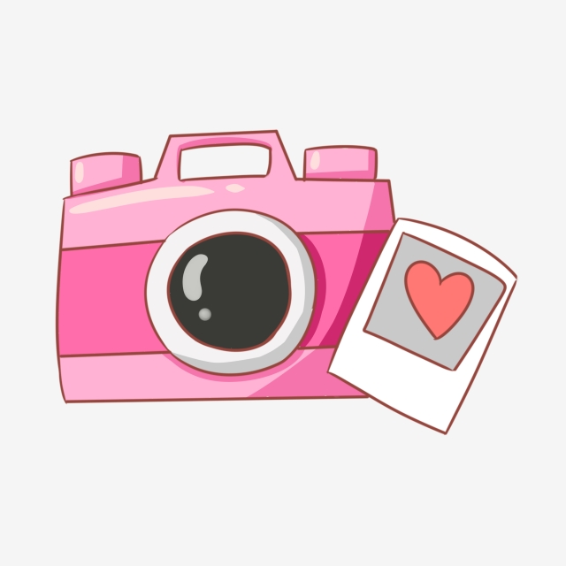 Pink,Cameras & optics,Camera,Digital camera,Disposable camera,Material property,Clip art,Magenta,Illustration,Circle,Instant camera,Art