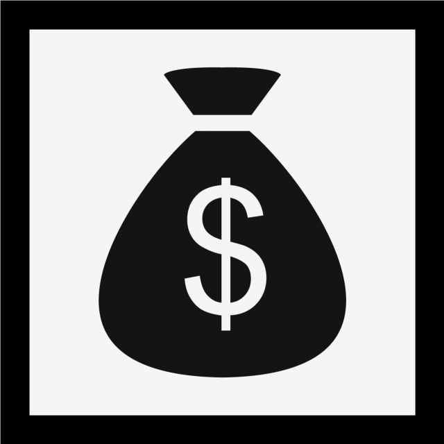 Font,Money bag,Symbol,Black-and-white,Logo,Graphics