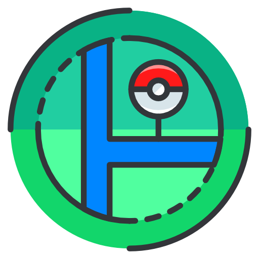 Map, pokemon, gym, Go icon