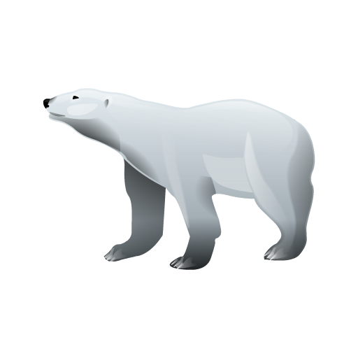 Polar Bear Icon by Sabhat KK - Dribbble