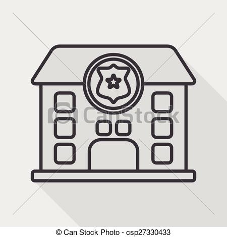 Police Station Icon | Line Iconset | IconsMind