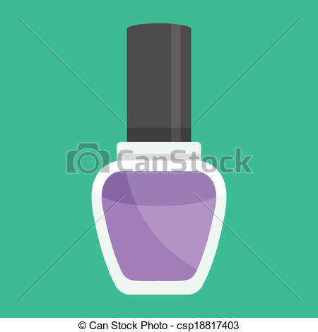 Nail polish icon Royalty Free Vector Image - VectorStock