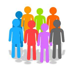 Social group,People,Team,Community,Youth,Interaction,Collaboration,Conversation,Sharing,Human,Friendship,Illustration,Line,Queue area,Fun,Gesture,Crowd,Holding hands,Child,Job,Graphics,Clip art,Silhouette,Customer,Employment