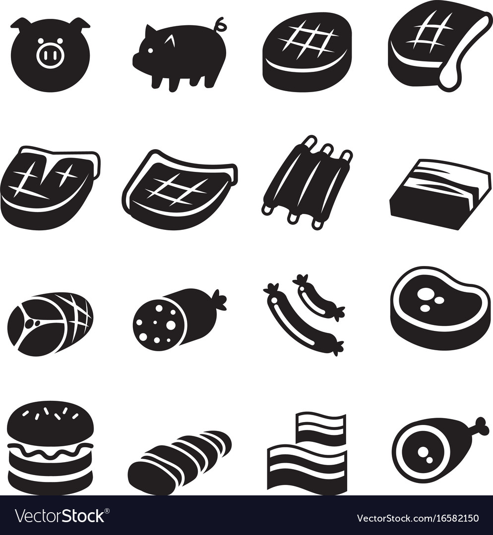 Pork icons | Noun Project