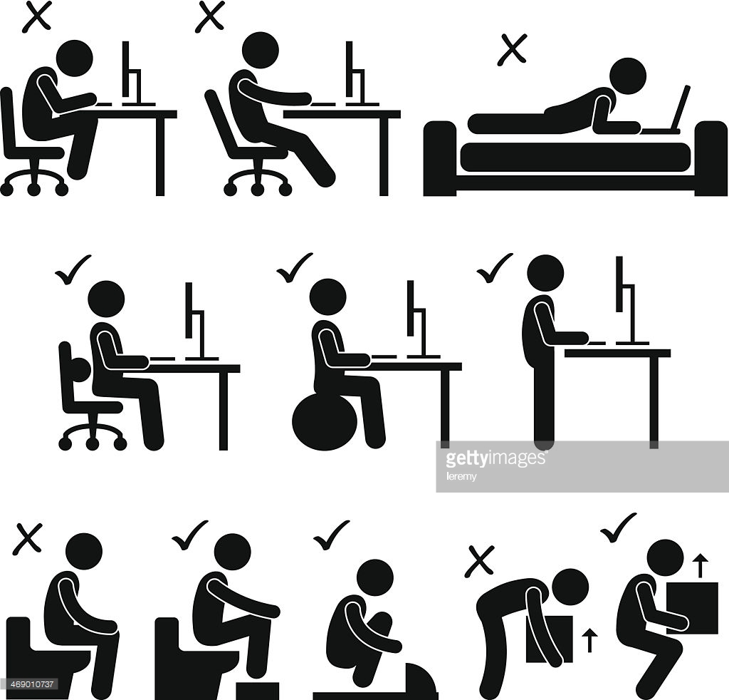 Frontal standing business man posture Icons | Free Download