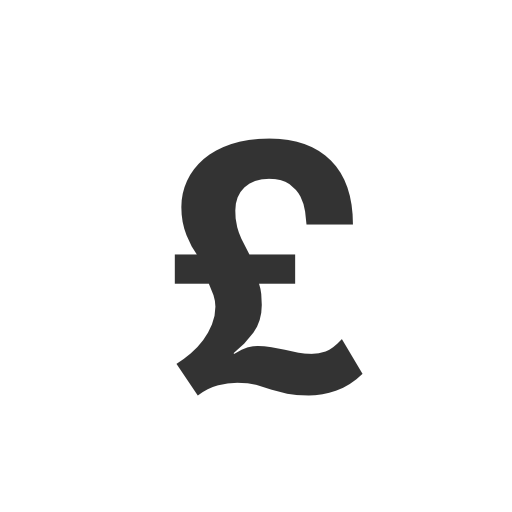 British Pound Icon - free download, PNG and vector