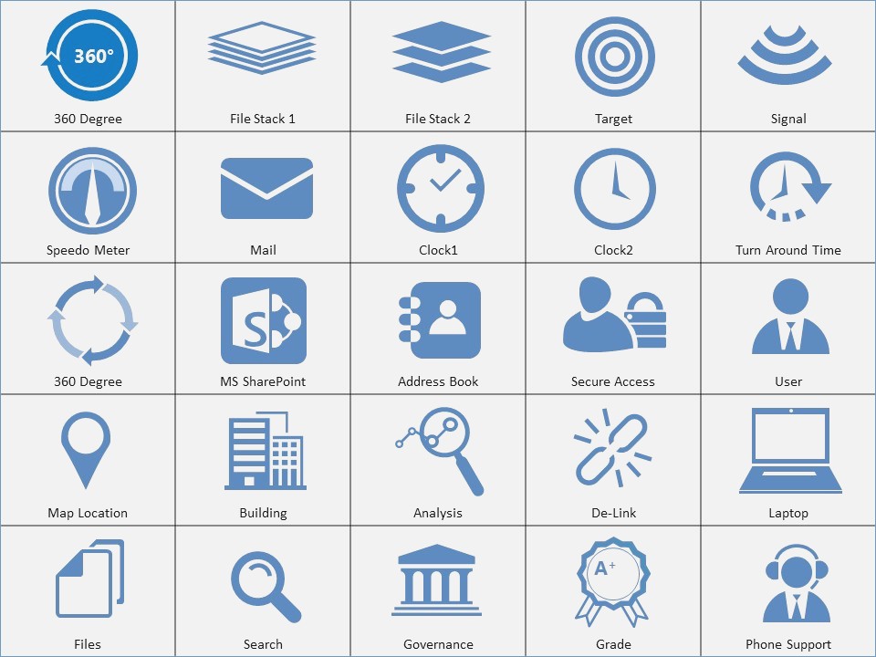 Power-user for PowerPoint l Icons