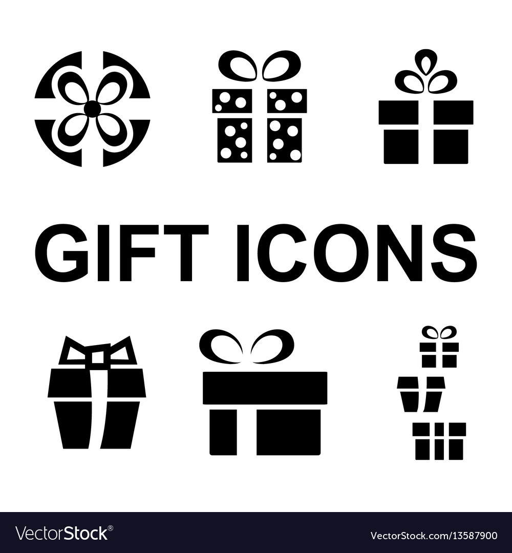 Vector red gift box icon Free vector in Adobe Illustrator ai ( .ai 