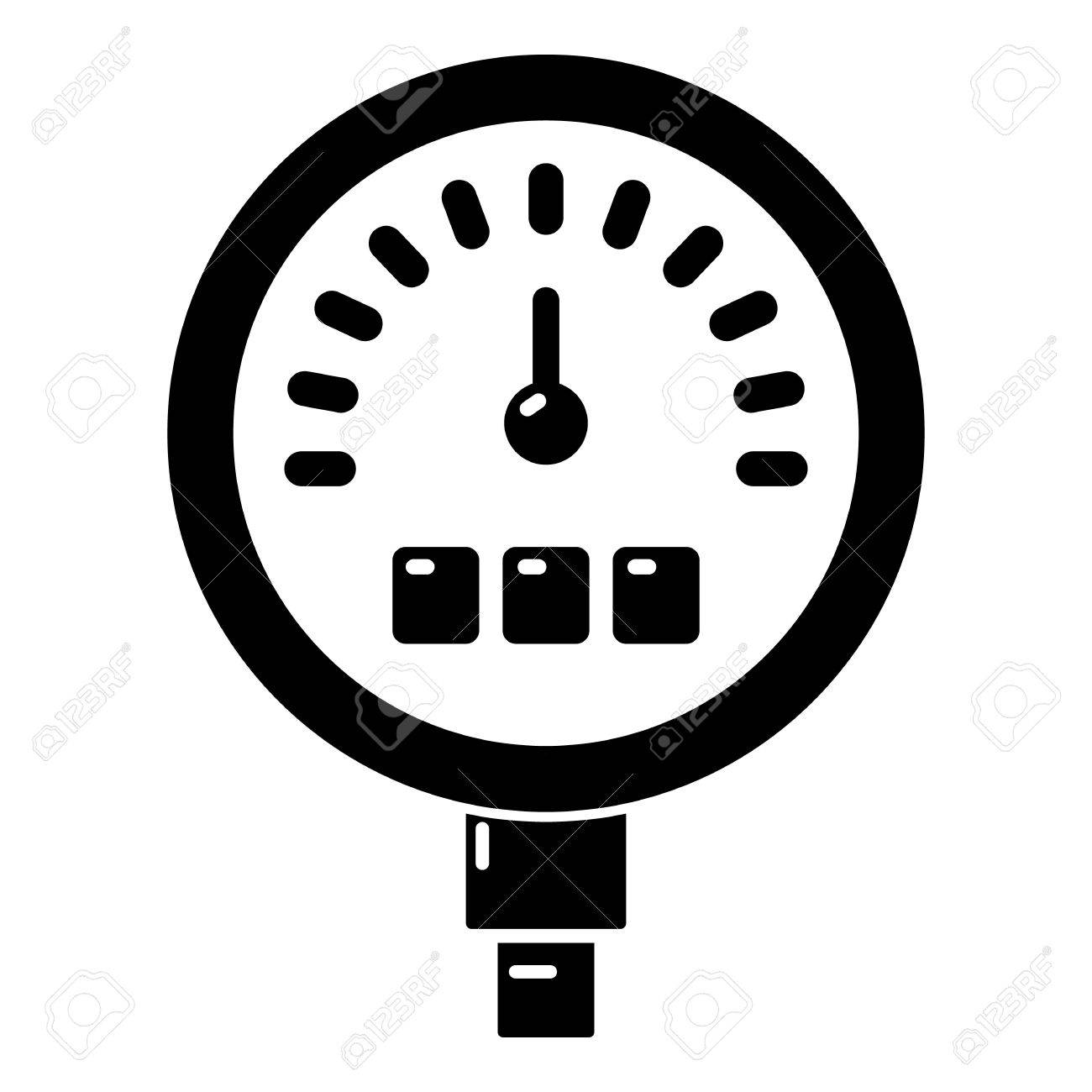 Scuba Pressure Gauge Icon