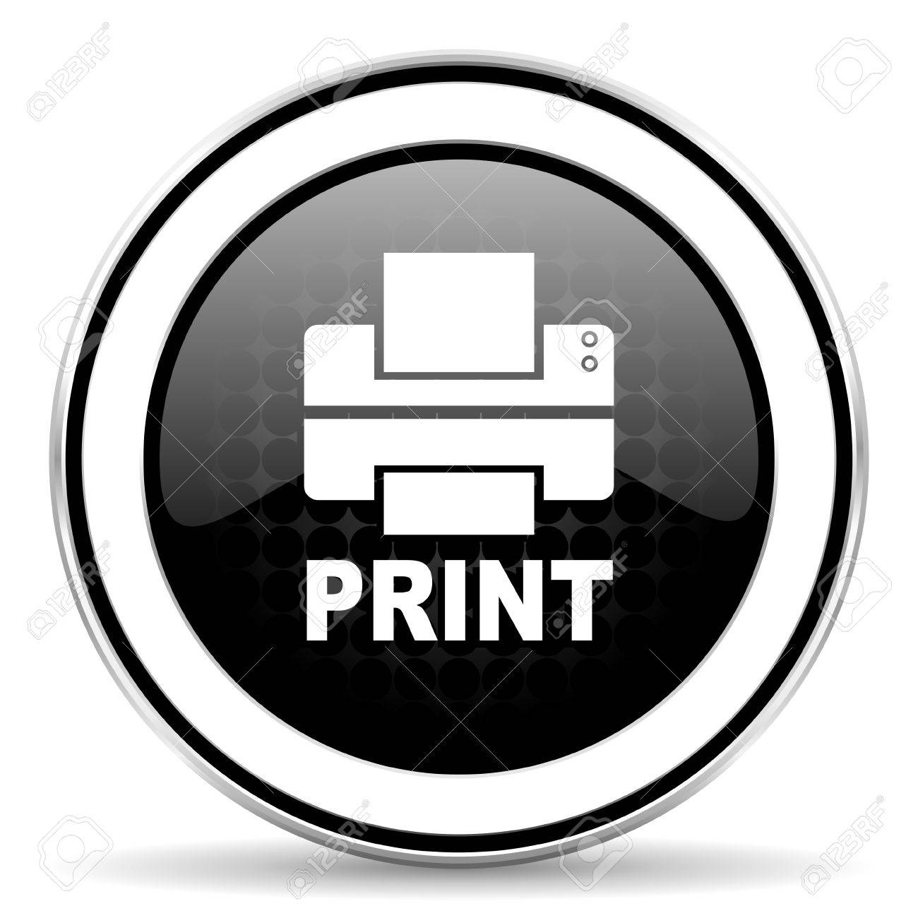 Illustration of a green print button drawings - Search Clipart 
