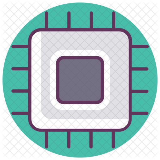 CPU Processor free icon 1 | Free icon rainbow | Over 4500 royalty 
