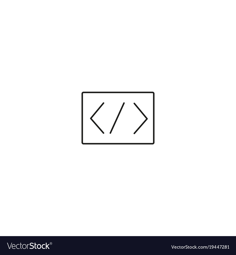 Programming Code Icon  