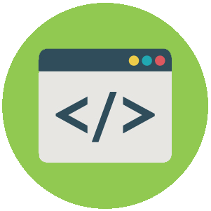 Programming code icon (PSD) | PSDGraphics