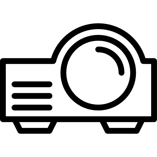 IconExperience  I-Collection  Projector Icon
