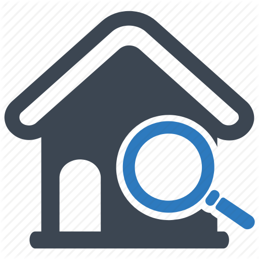 Property Search Icon - Real Estate  Building Icons in SVG and PNG 