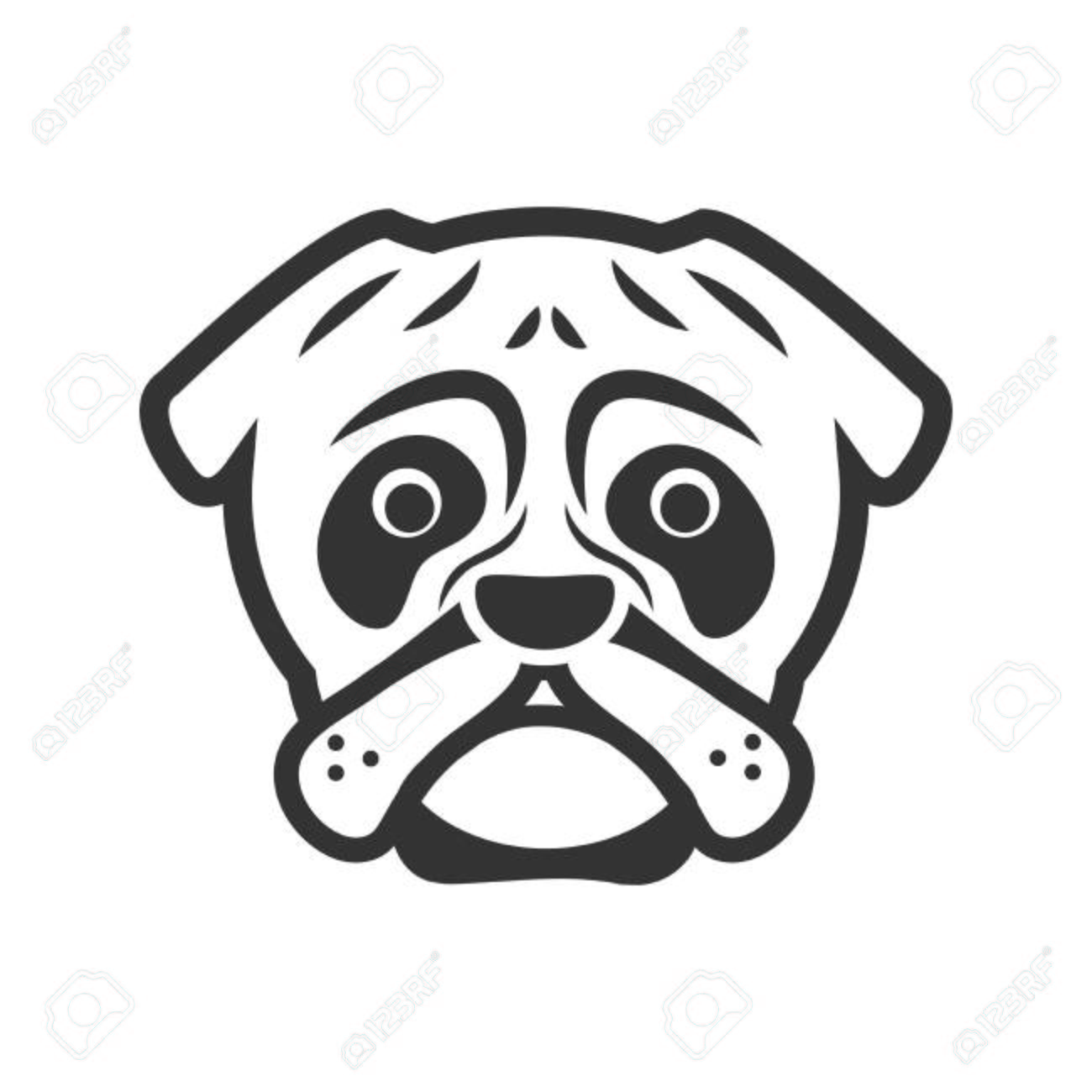 Pug icons | Noun Project