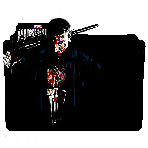 The Punisher TV Series Folder Icon by luciangarude 