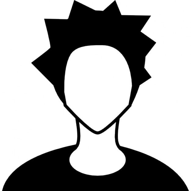 Punk young head Icons | Free Download