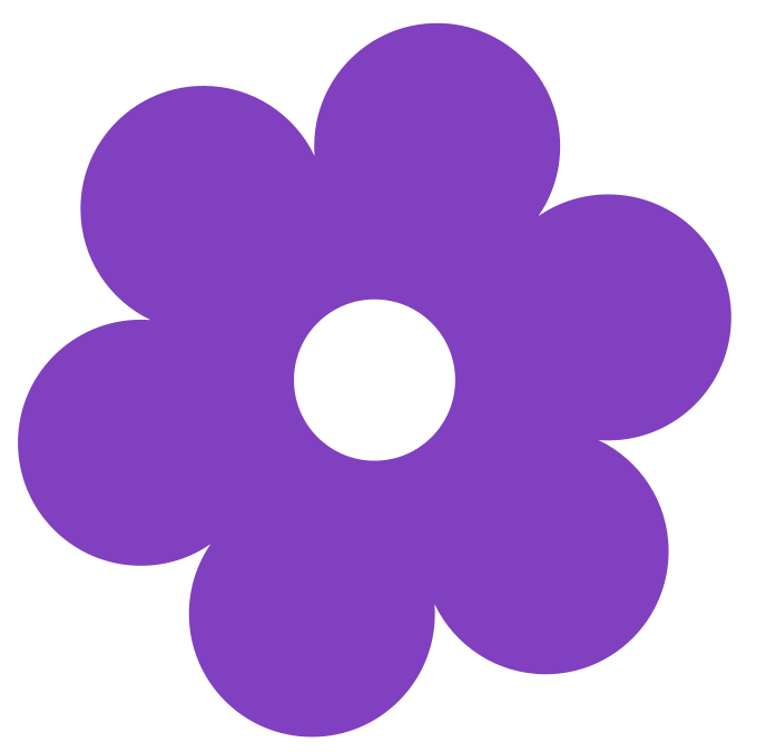 Violet,Purple,Clip art,Petal,Magenta,Symbol,Circle