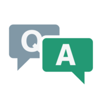 Answer, bubble, comment, faq, question, support, talk icon | Icon 