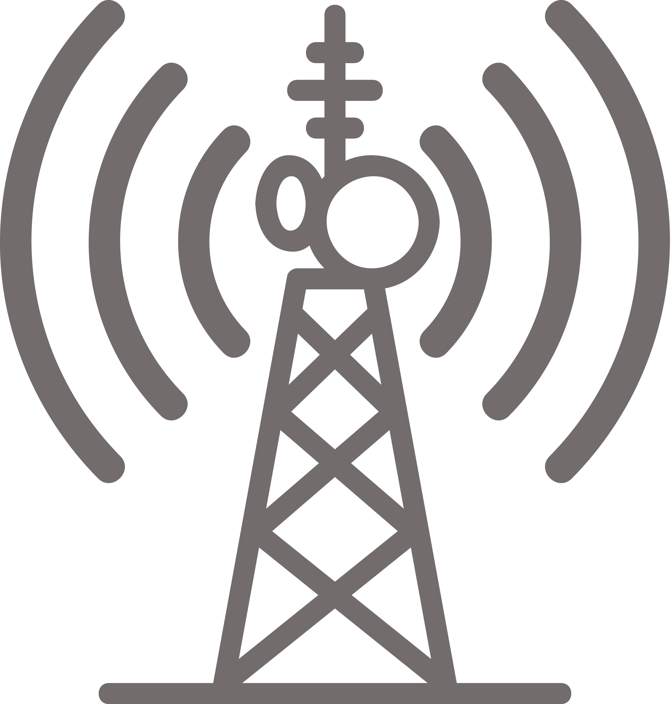 Radio/wireless Tower Clip Art at  - vector clip art 