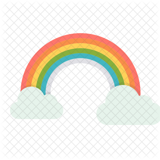 Rainbow outline Icons | Free Download
