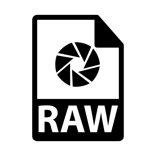 RAW file format symbol Icons | Free Download