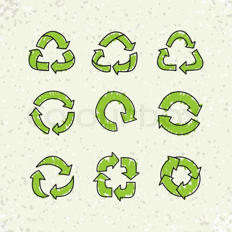 Free Recycle Icon Vectors