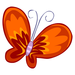 Butterfly,Clip art,Orange,Moths and butterflies,Pollinator,Graphics,Insect,Illustration,Wing