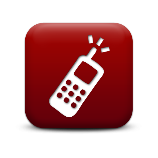 Red Cell Phone Icon 36212 Free Icons Library