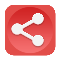 Arrow, circle, direction, down, download, navigation, red icon 