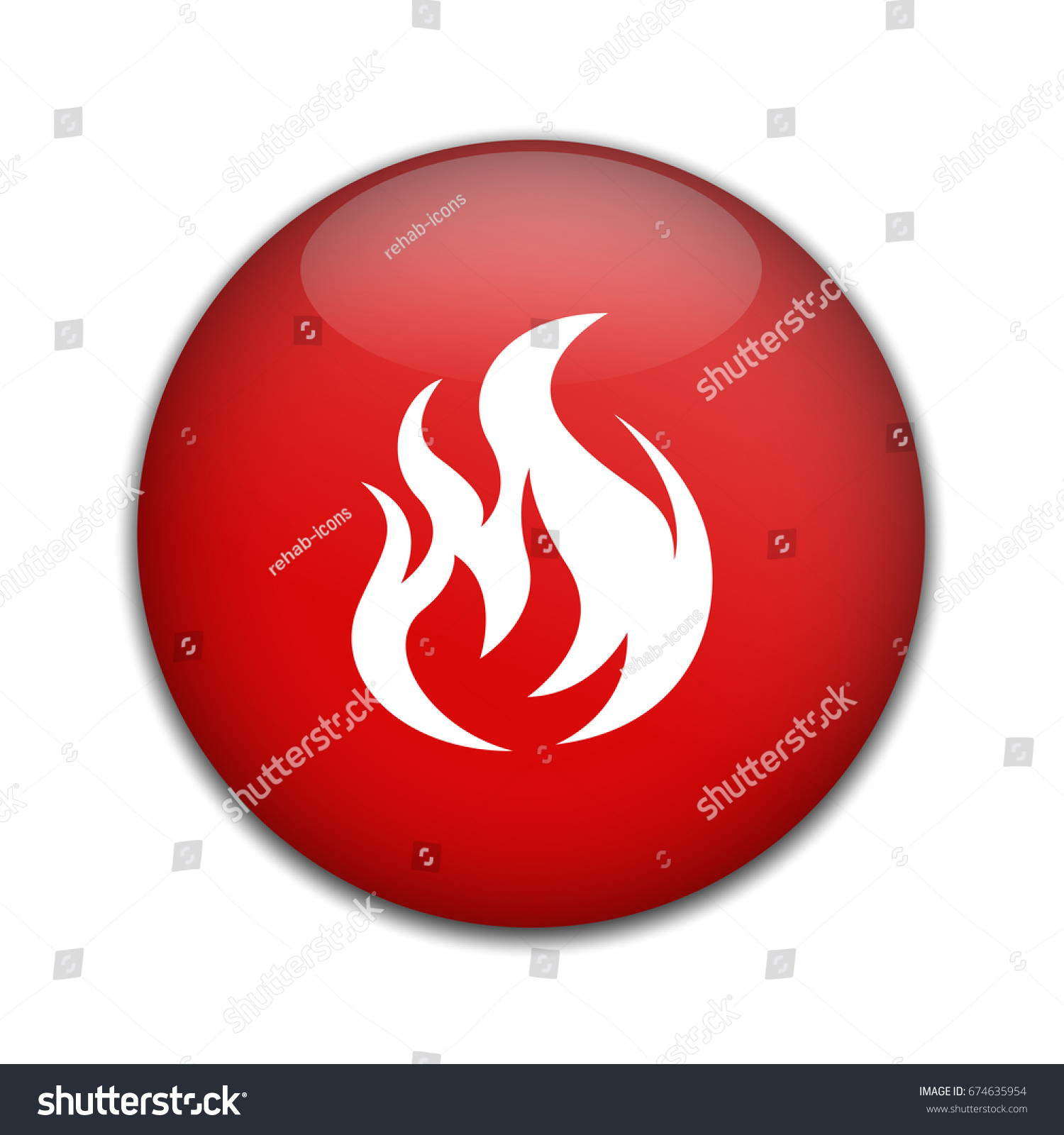 Flame icon, Red, Flame, Store Icon PNG Image for Free Download