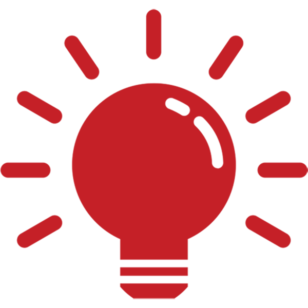 Light Bulb Red Web Glossy Icon Stock Illustrations - Royalty Free 