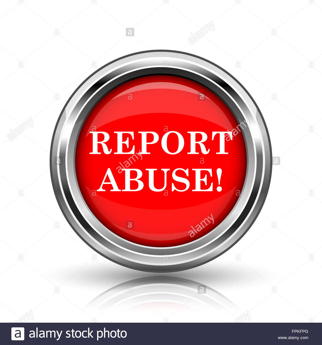 Report abuse icon  Stock Photo  valentint #25423289
