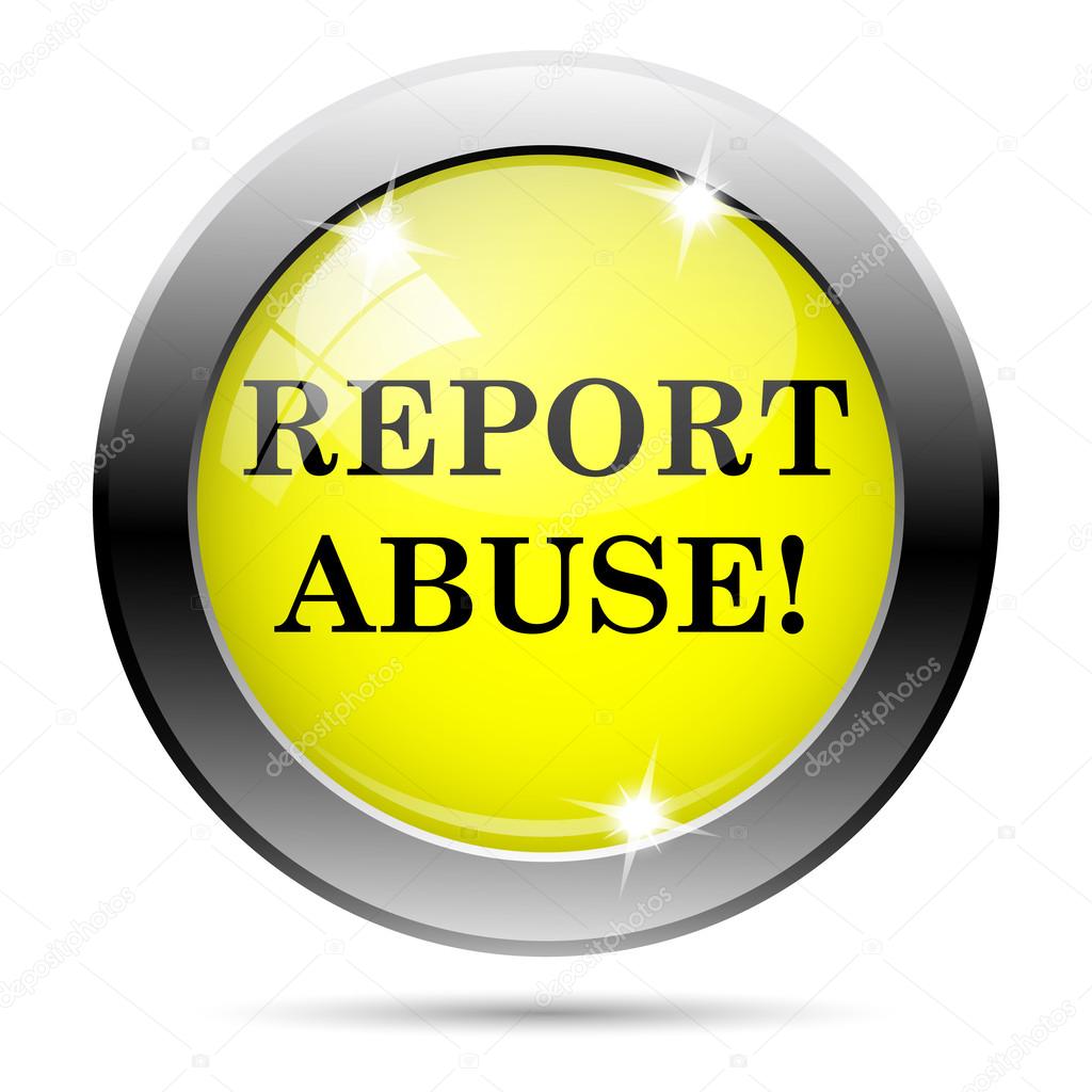 Report Abuse Icon Internet Button On Stock Illustration 335933072 