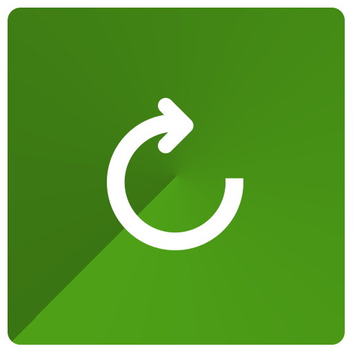Reset Sign Circular Green Vector Button Icon Stock Vector Art 
