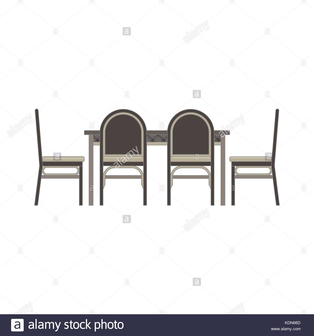 Chair, dining table, furniture, restaurant table, table icon 