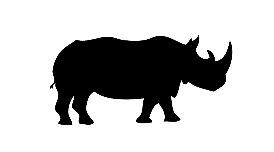 Animal, giant animal, rhino, rhinoceros, rhinoceros head icon 